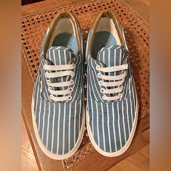 Vans Era 59 unisex blue striped shoes​ - Picture 1 of 6